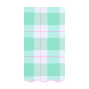 Pastel Plaids Guest Towels|Meri Meri