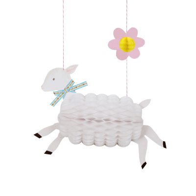 3 Leaping Lamb Decorations|Meri Meri