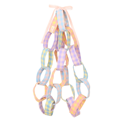Gingham Spring Chain Garland|Meri Meri