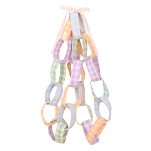 Gingham Spring Chain Garland|Meri Meri