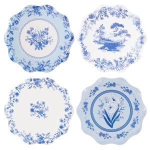 Blue And White Dinner Plates|Meri Meri