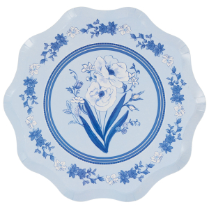 Blue And White Dinner Plates|Meri Meri
