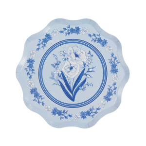 Blue And White Side Plates|Meri Meri