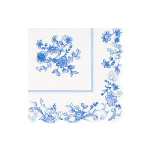 Blue And White Large Napkins|Meri Meri