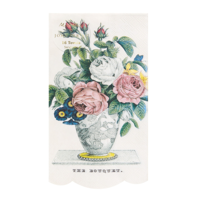 Meri Meri x John Derian Bouquet Guest Towels|Meri Meri