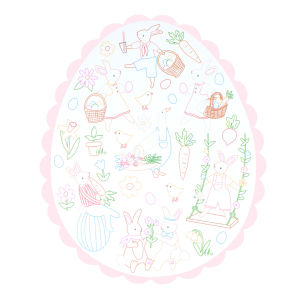 Easter Colouring Paper Placemats|Meri Meri
