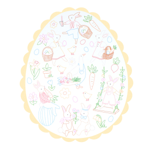 Easter Colouring Paper Placemats|Meri Meri