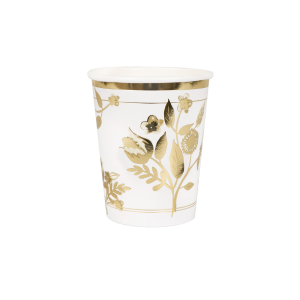 Gold Vintage Botanical Cups|Meri Meri