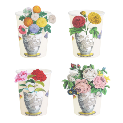 Meri Meri x John Derian Bouquet Paper Cups|Meri Meri