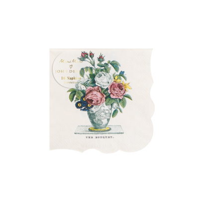 Meri Meri x John Derian Bouquet Small Napkins|Meri Meri