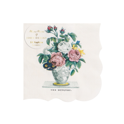 Meri Meri x John Derian Bouquet Large Napkins|Meri Meri