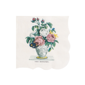 Meri Meri x John Derian Bouquet Large Napkins|Meri Meri