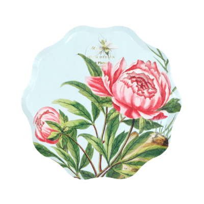 Meri Meri x John Derian Peony Side Plates|Meri Meri