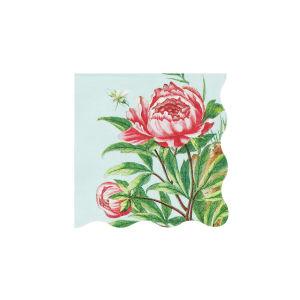 Meri Meri x John Derian Peony Small Napkins|Meri Meri