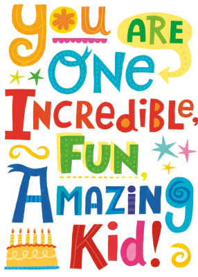 Amazing Kid Card|Peaceable Kingdom