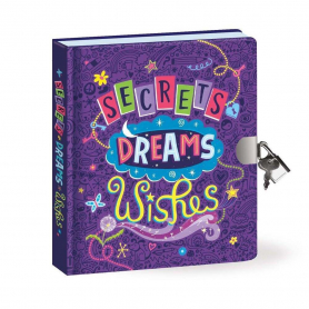 Secrets Dreams Wishes Diary|Peaceable Kingdom