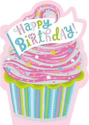 Pink Cupcake Card|Peaceable Kingdom