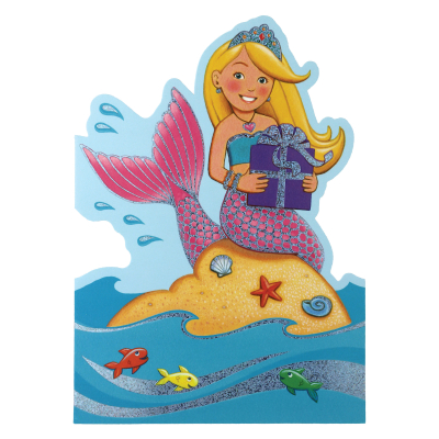 Mermaid Card|Peaceable Kingdom
