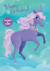 Purple Horse Card|Peaceable Kingdom