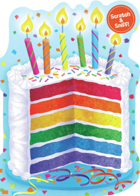 Rainbow Cake Card|Peaceable Kingdom