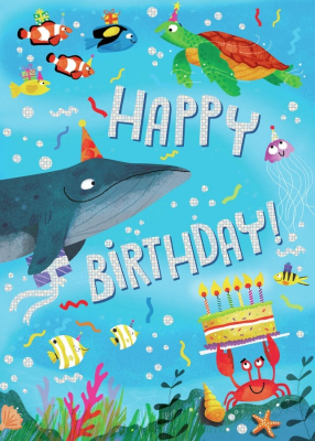 Oceans Card|Peaceable Kingdom