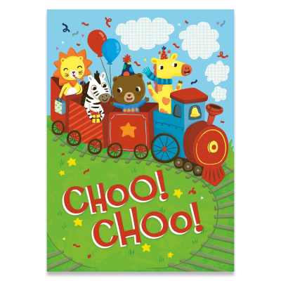 Choo Choo Card|Peaceable Kingdom