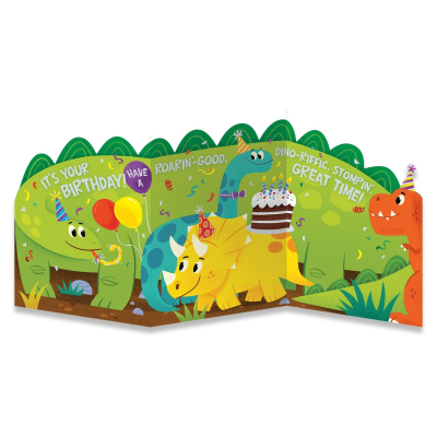 Dinosaur Card|Peaceable Kingdom