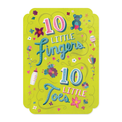 10 Fingers And Toes Card|Peaceable Kingdom