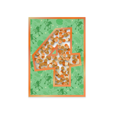 Age 4 Card|Peaceable Kingdom