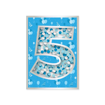 Age 5 Card|Peaceable Kingdom