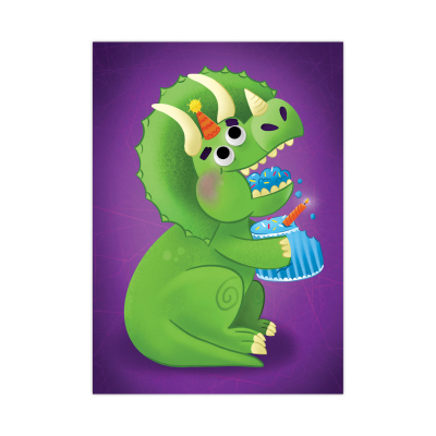 Dinosaur Card|Peaceable Kingdom