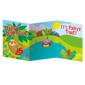 Party Animals Card|Peaceable Kingdom