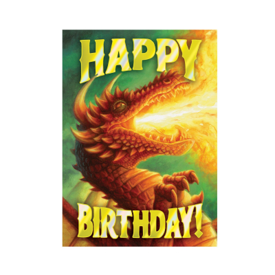 Ferocious Dragon Card|Peaceable Kingdom