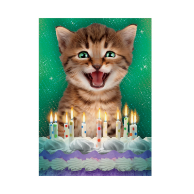 Realistic Cat Card|Peaceable Kingdom