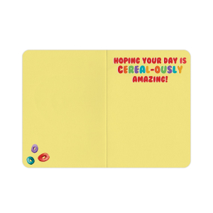 Fruity Cereal Card|Peaceable Kingdom