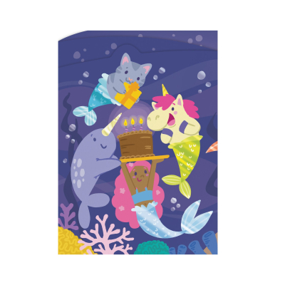 Fantasy Animals Card|Peaceable Kingdom