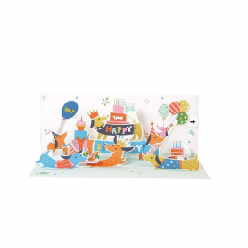 Dachshunds With Sound|Up With Paper