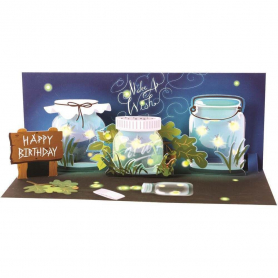 Fireflies With Light|Up With Paper