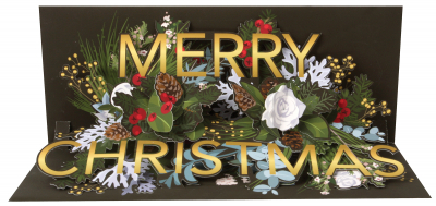 Golden Christmas With Sound|Up With Paper