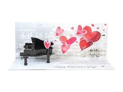 Romantic Piano With Sound|Up With Paper