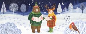 Caroling Critters With Sound|Up With Paper