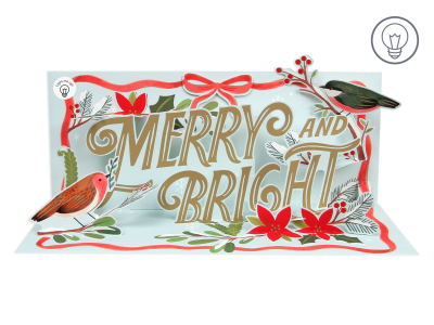 Merry And Bright With Light|Up With Paper