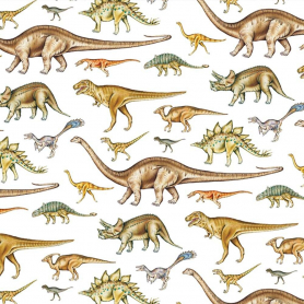 SHEET WRAP Dinosaurs
