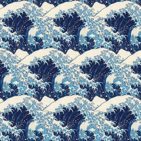 SHEET WRAP The Great Wave