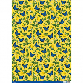 SHEET WRAP Ulysses Butterfly