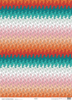 SHEET WRAP Seahorses