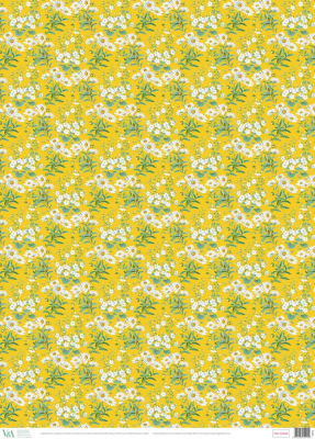 SHEET WRAP Yellow Daisies