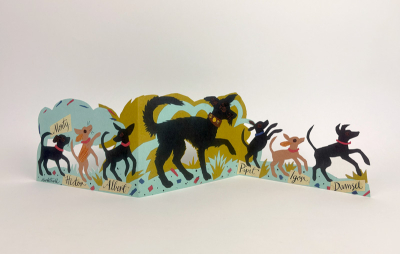 Die Cut Puppy Parade