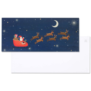 Santas Sleigh Advent Boxed Card|Up With Paper