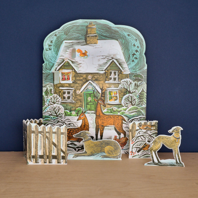 Christmas Cottage Advent Calendar|Art Angels